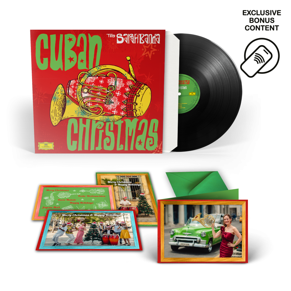 The Sarahbanda Cuban Christmas 1LP Vinyl + signierter Weihnachtskarte + Postkarten + Bonus 419362