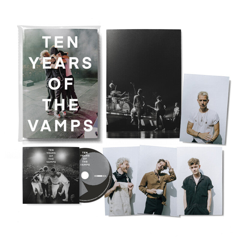 The Vamps 10 Years Of The Vamps CD + Fanzine 189912