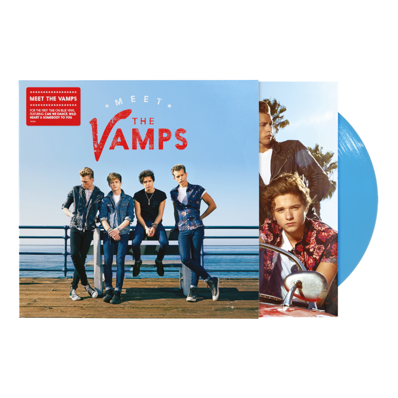 The Vamps Meet The Vamps Exclusive Blue Colourway LP 288969