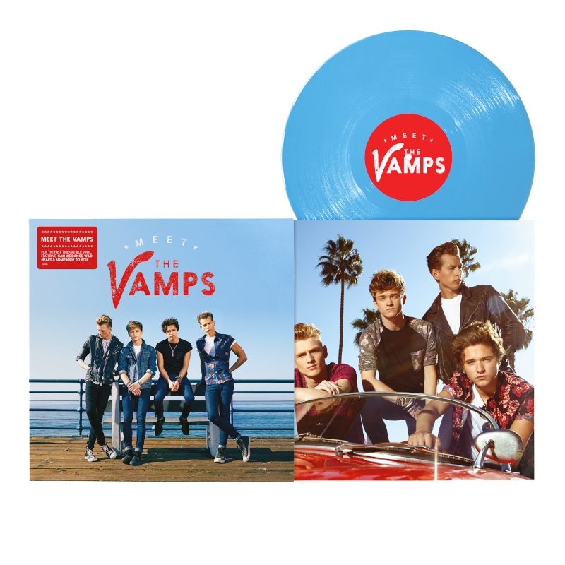 The Vamps Meet The Vamps Exclusive Blue Colourway LP 288976
