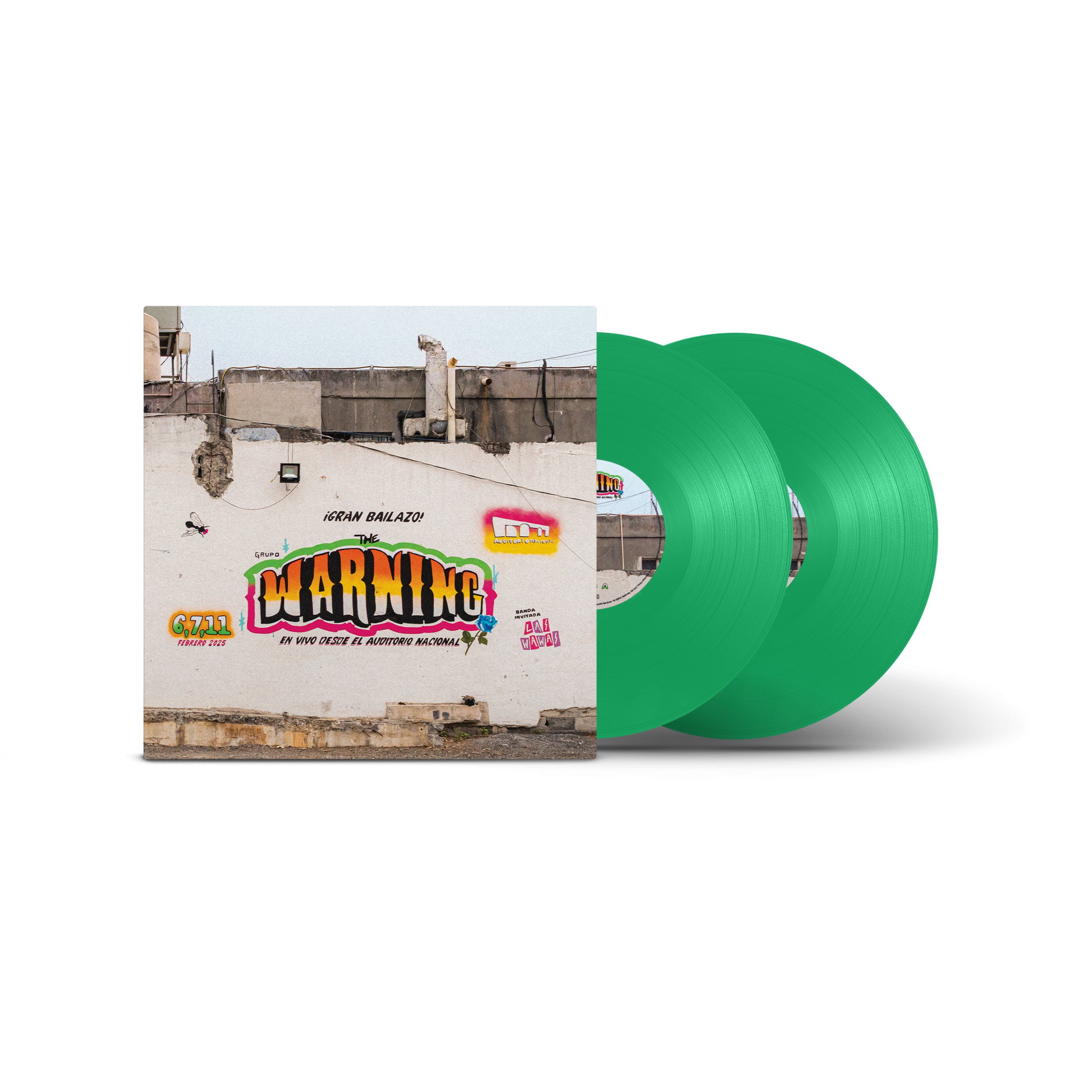 The Warning Live from Auditorio Nacional, CDMX  2LP (Gran Bailazo Ver.) (Spring Green Vinyl) 416168