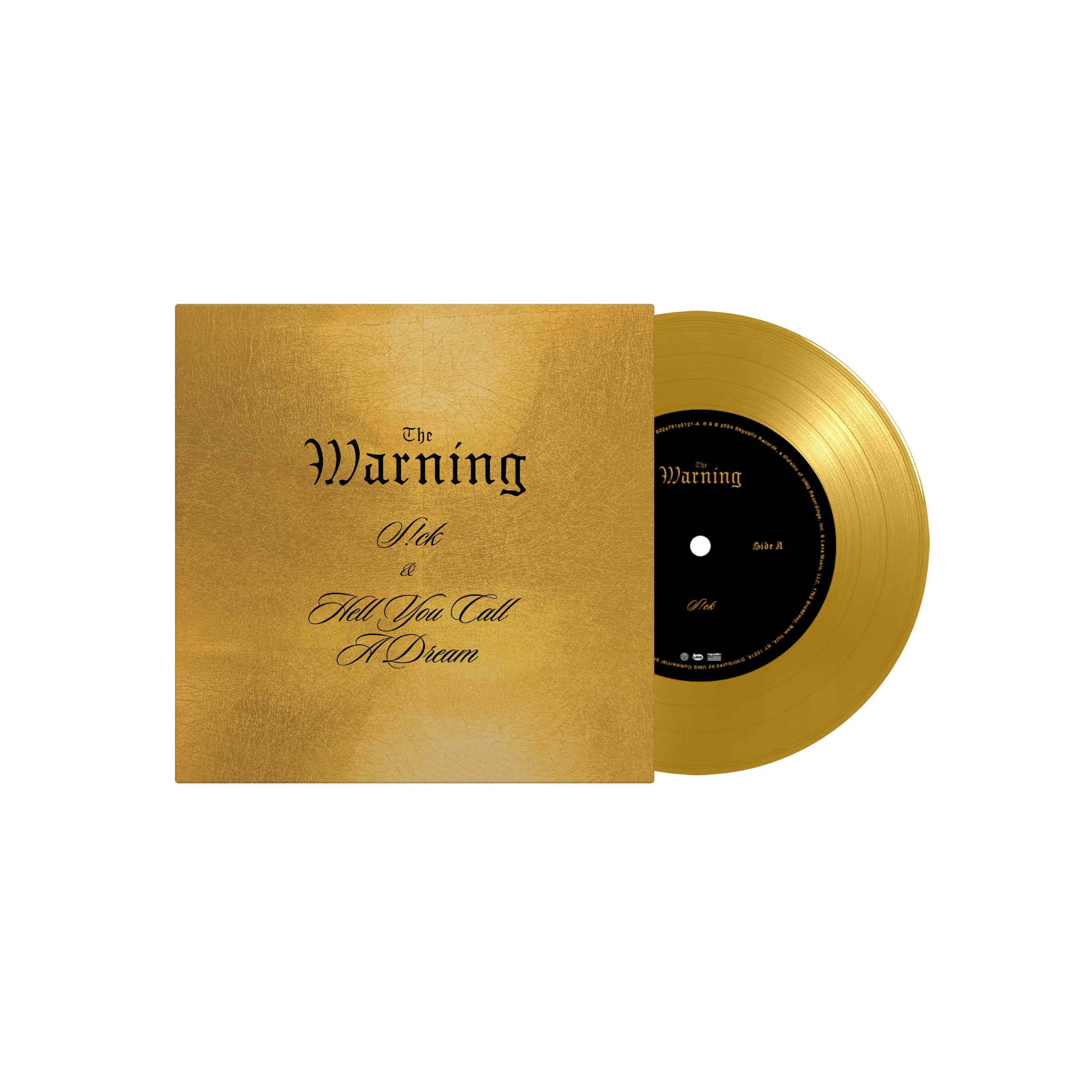 The Warning S!Ck & Hell You Call A Dream 7" 387382