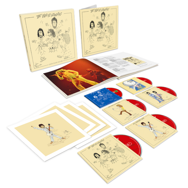 The Who - The Who By Numbers (Exclusive 5CD/Blu-ray Super Deluxe Edition + 4 Art Prints)