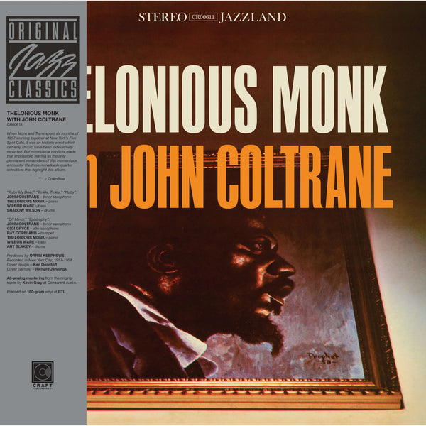 Thelonious Monk - Thelonious Monk With John Coltrane (LP)