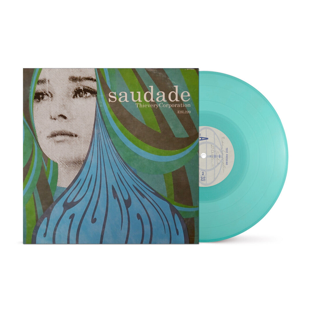Thievery Corporation Saudade LP - Blue Coloured Vinyl 351609