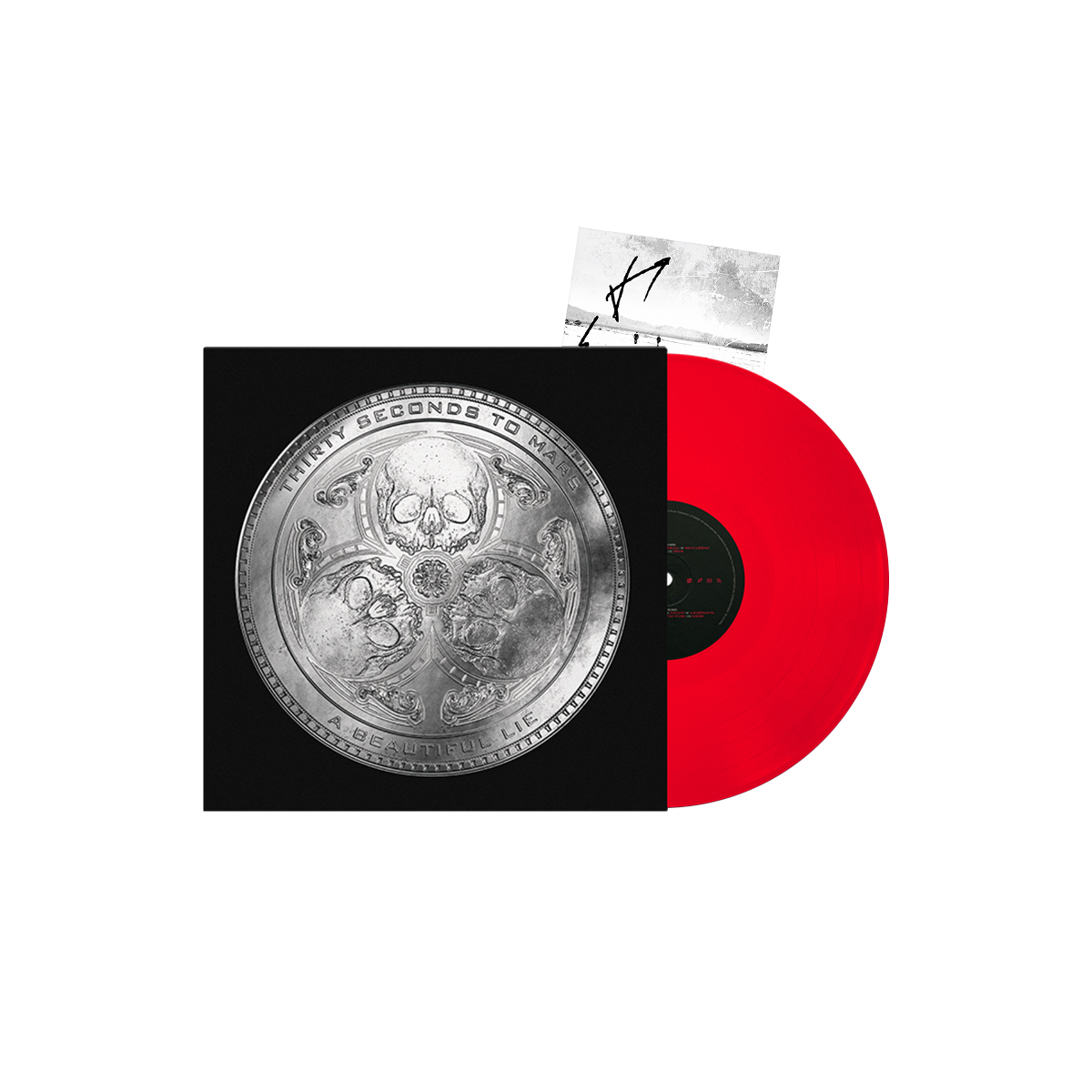 Thirty Seconds To Mars A Beautiful Lie (20th Anniversary Edition)  Standard Vinyl LP + Signed CD Art Card  431851