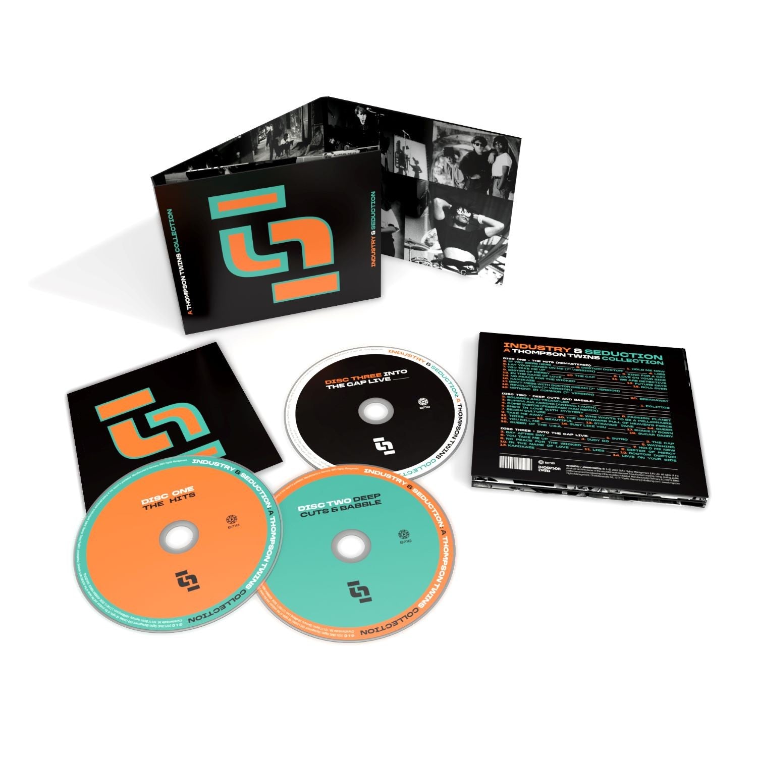 Thompson Twins Industry & Seduction: A Thompson Twins Collection 3CD 421350