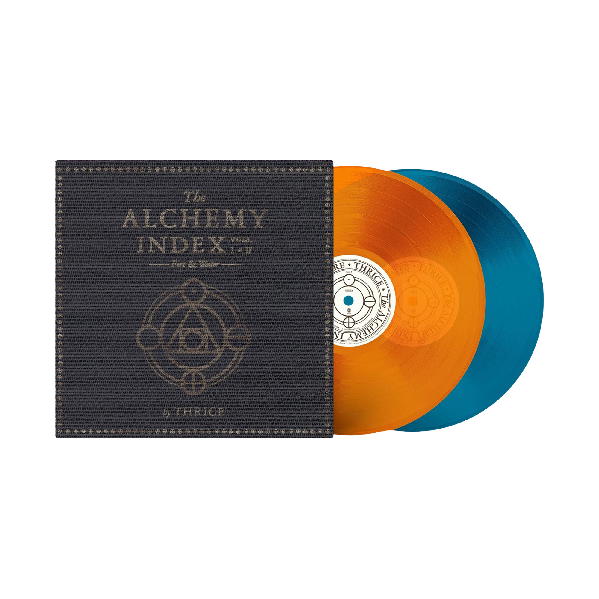 Thrice The Alchemy Index Vols. I & II: Fire & Water orange crush & sea blue 2LP 425400