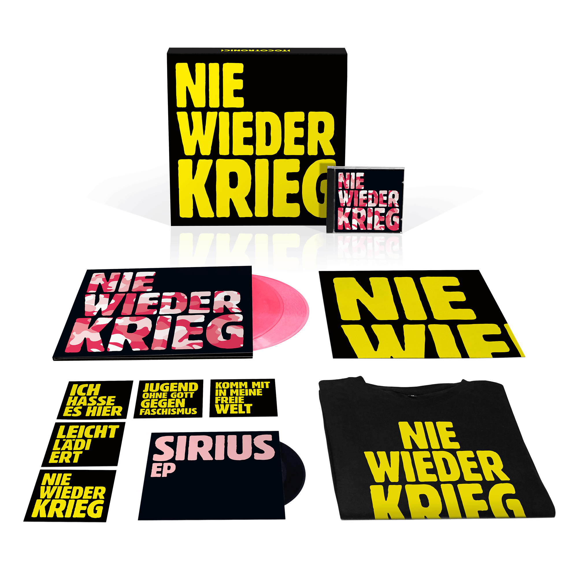 Tocotronic Nie wieder Krieg Ltd. Fanbox 191123