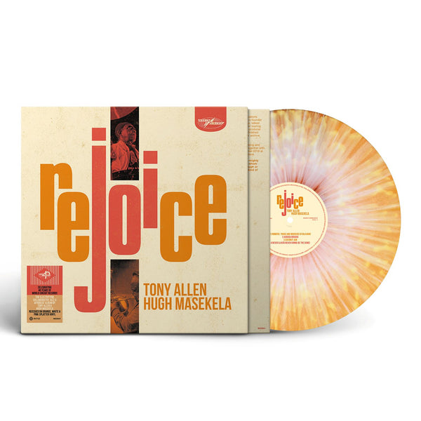 Tony Allen, Hugh Masekela - Rejoice (Orange, White & Pink Splatter LP)