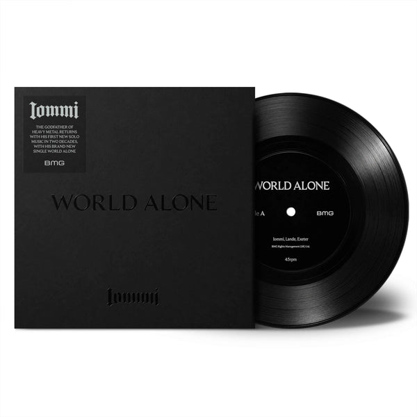 Tony Iommi - World Alone (7inch black Vinyl )