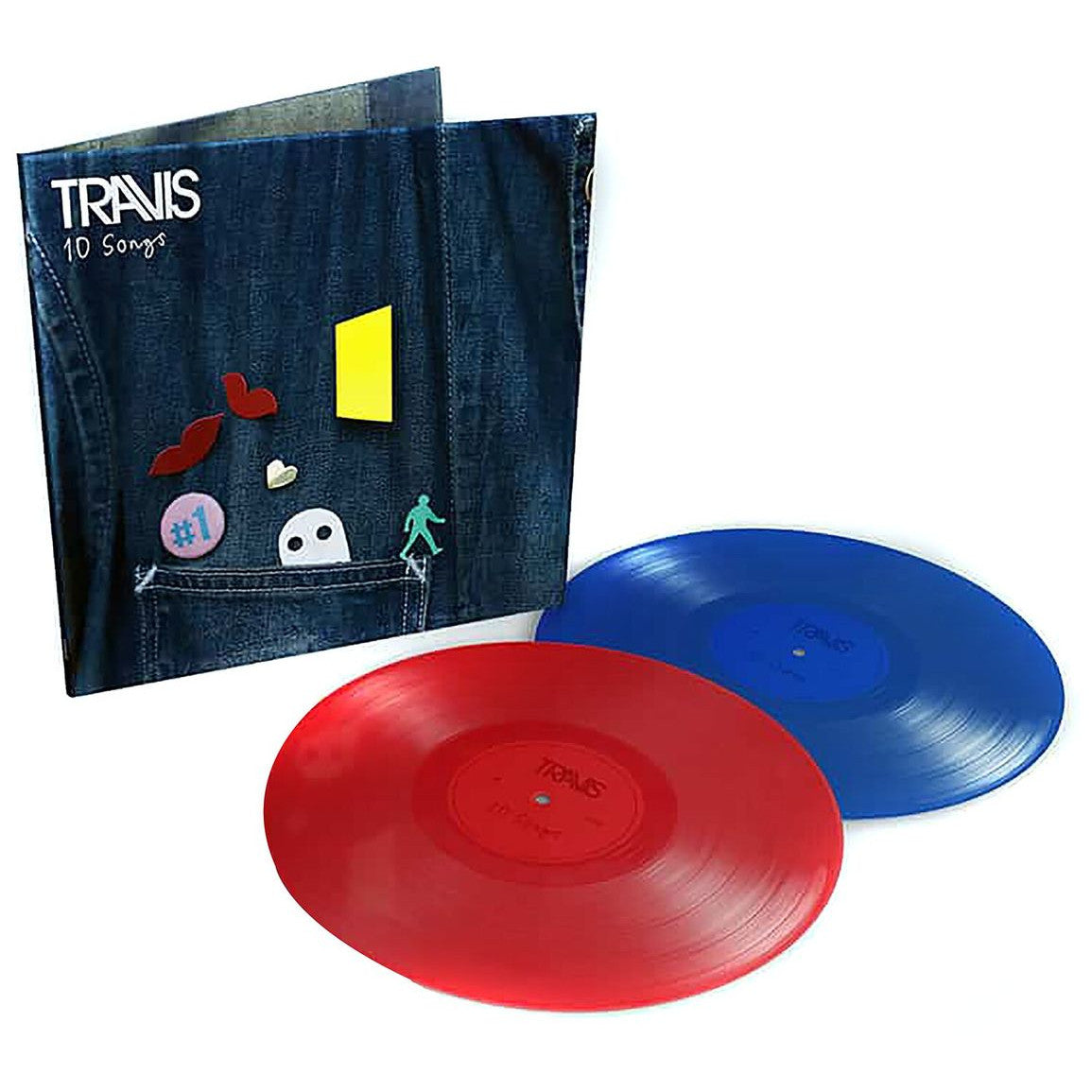 Travis 10 Songs  Deluxe Red & Blue Vinyl 2LP 459647