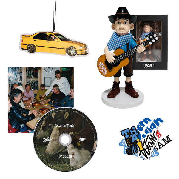 Tream - STAMMTISCHPAROLEN (CD + Wackelfigur +  Duftbaum + Sticker)