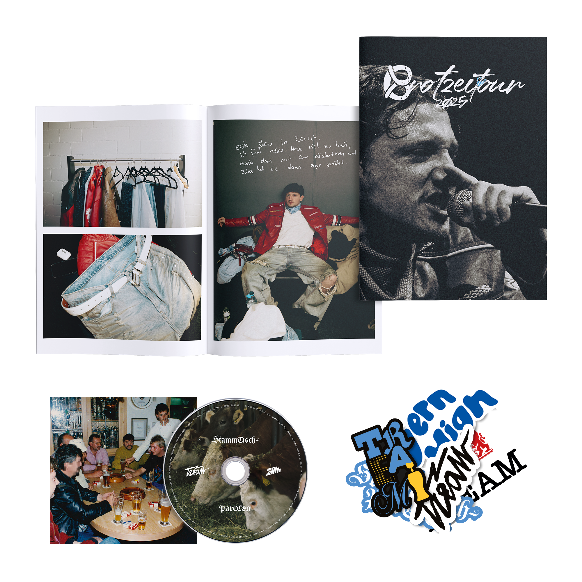 Tream Stammtischparolen CD + Fotobuch + Sticker  445487