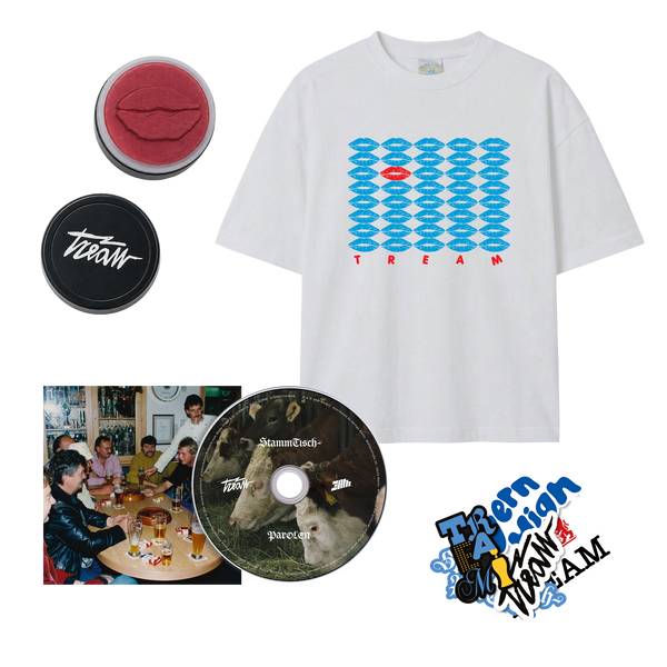 Tream - Stammtischparolen (CD + Knutschfleck T-Shirt + Stempel + Sticker)