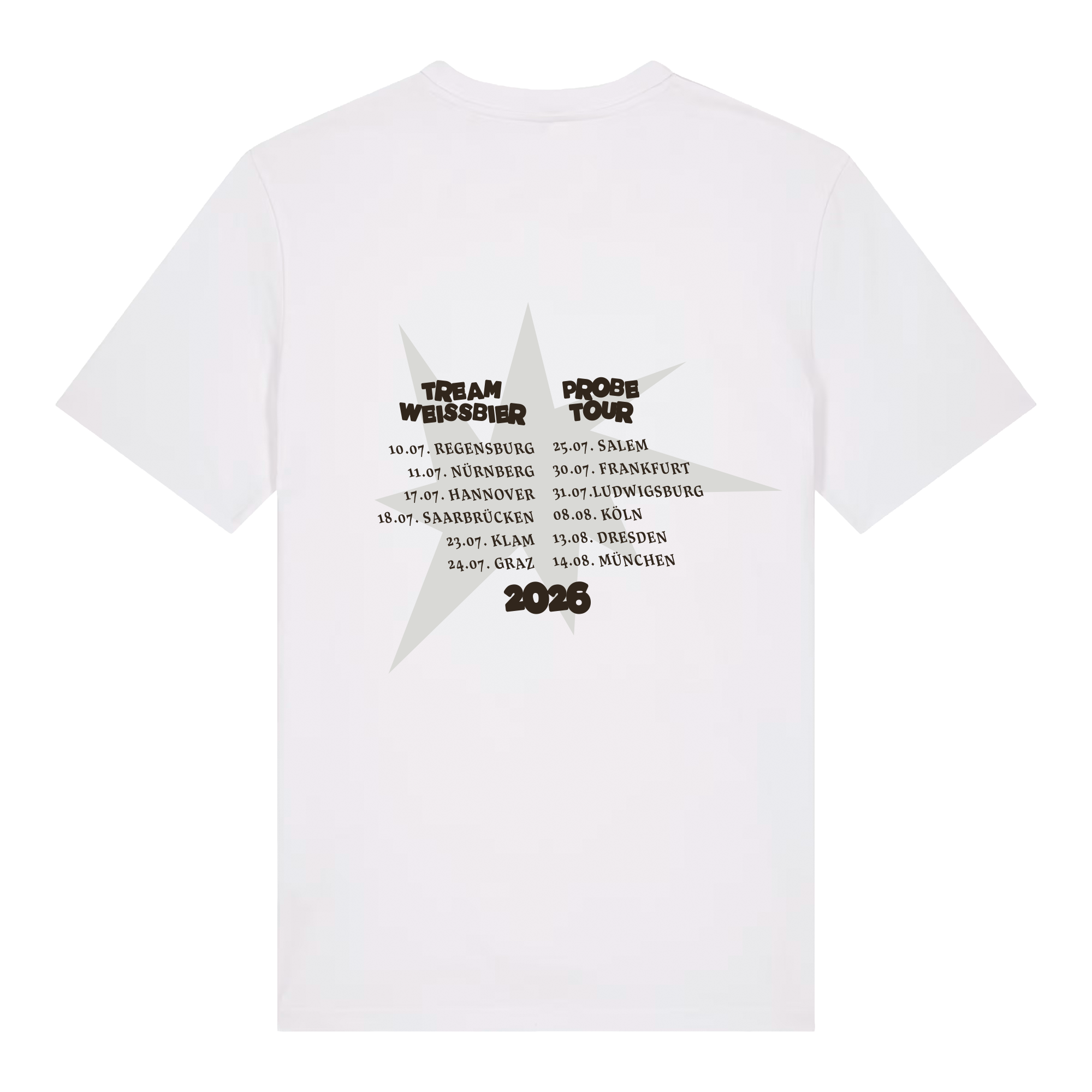 Tream Tourshirt 2026 T-Shirt 449060