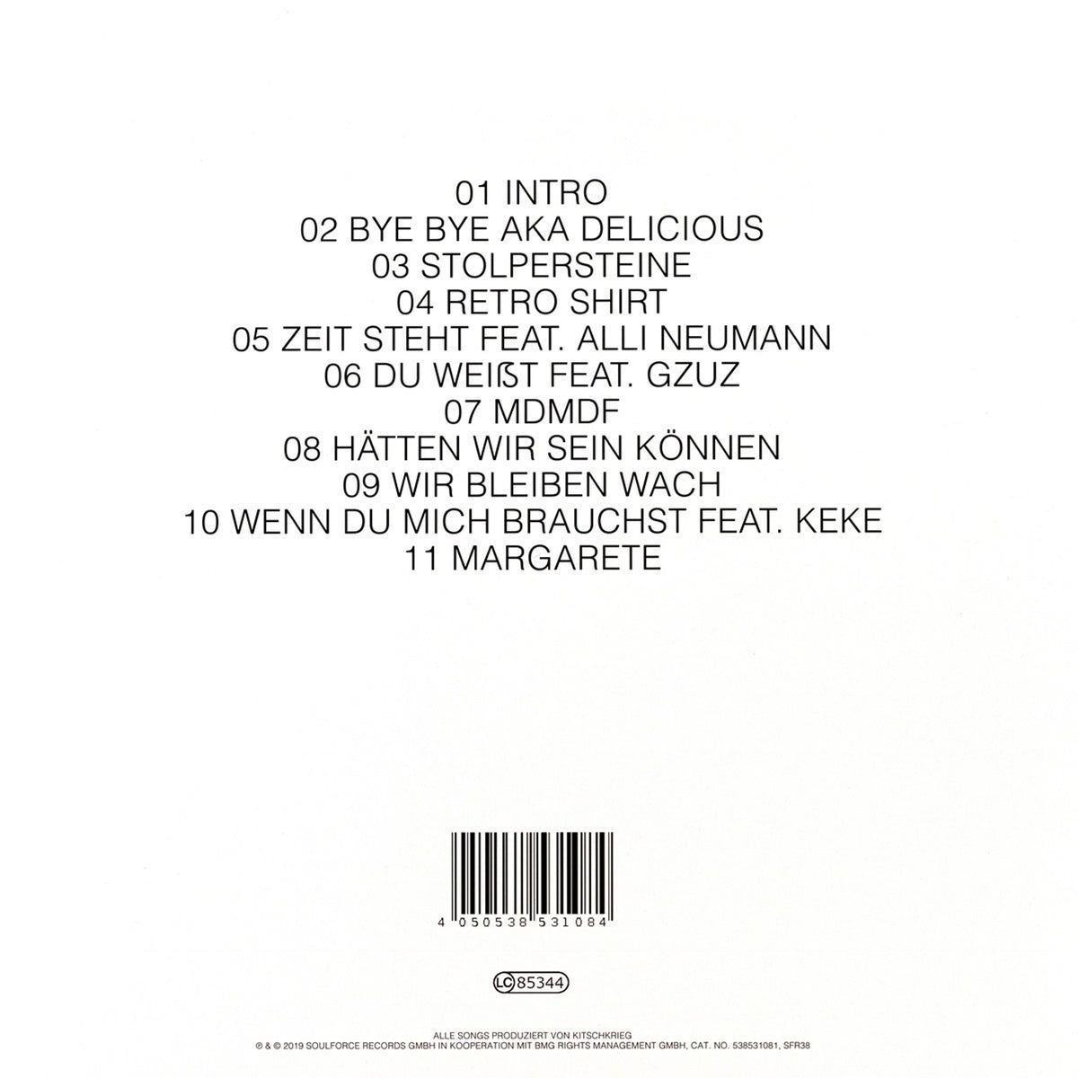 Trettmann Trettmann Vinyl Album Standard 12" (Double Sided) 460309