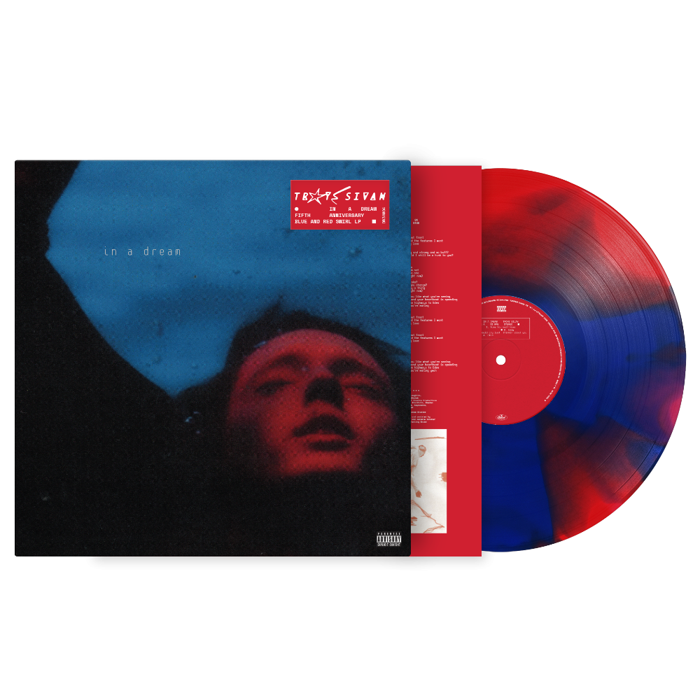 Troye Sivan In A Dream - 5 Year Anniversary  Red & Blue Swirl LP 422256