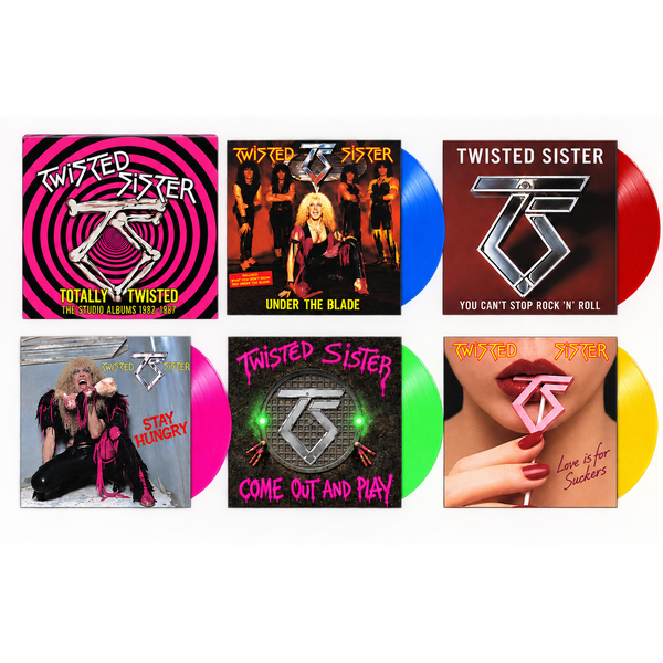 Twisted Sister - Totally Twisted - The Studio Albums 1982-1987 (Limited Edition LP Boxset)