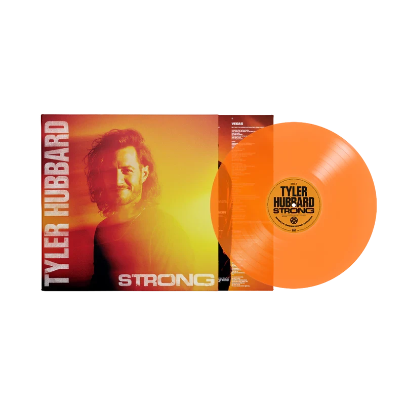 Tyler Hubbard Strong Translucent Orange Vinyl LP 435297