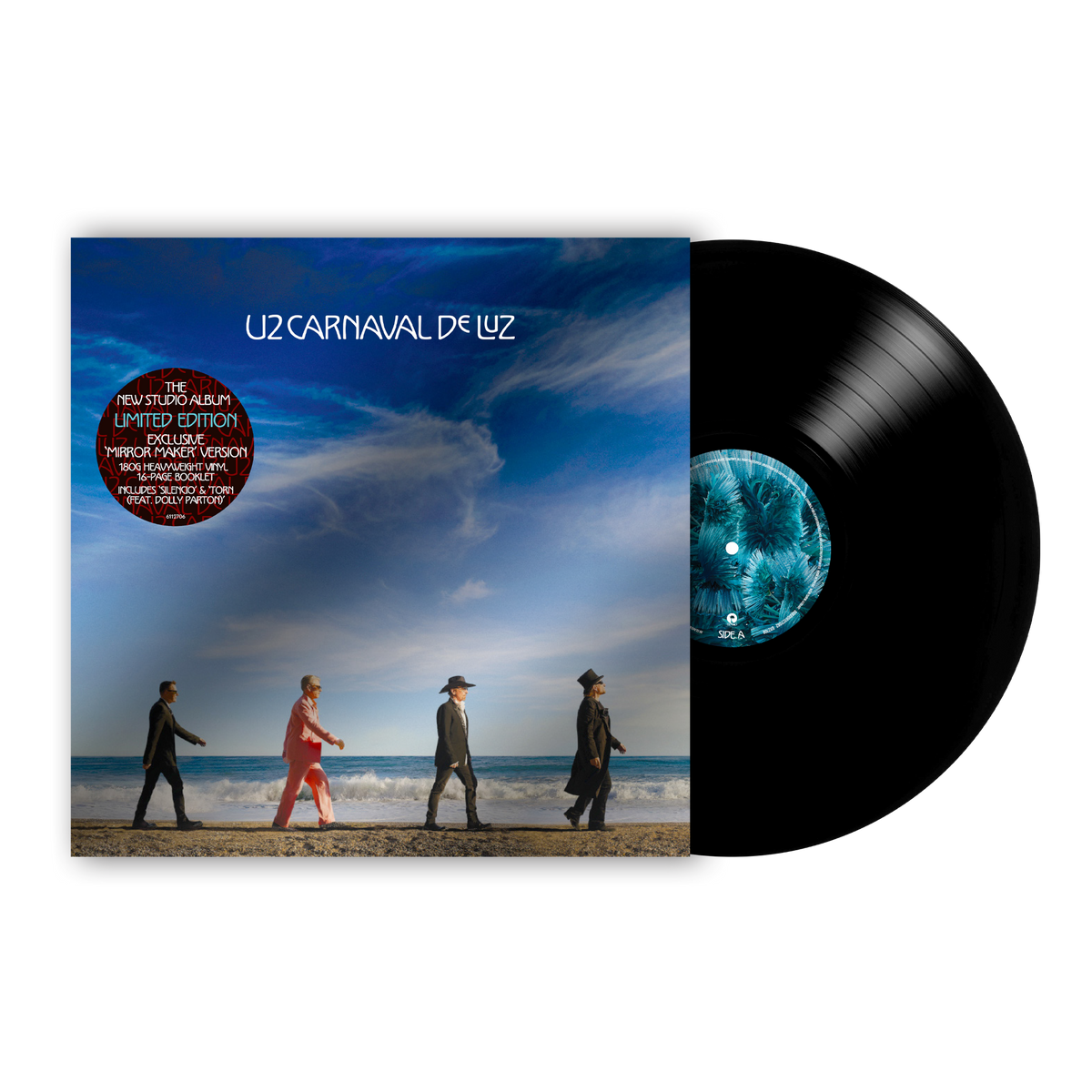 U2 Carnaval De Luz Limited Edition ‘Mirror Maker’ Vinyl 463229