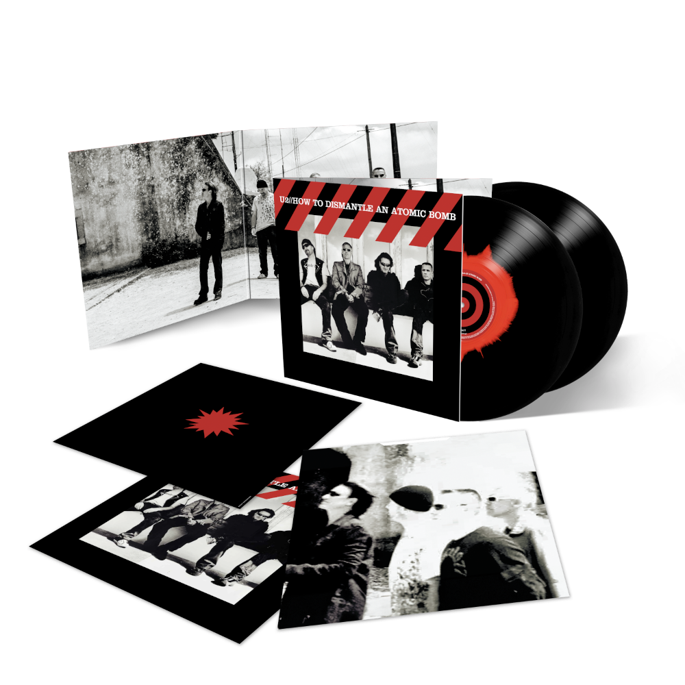 U2 How To Dismantle An Atomic Bomb (20th Anniversary) 2LP Black & Red Ink Spot Vinyl (Limited Edition) 381796