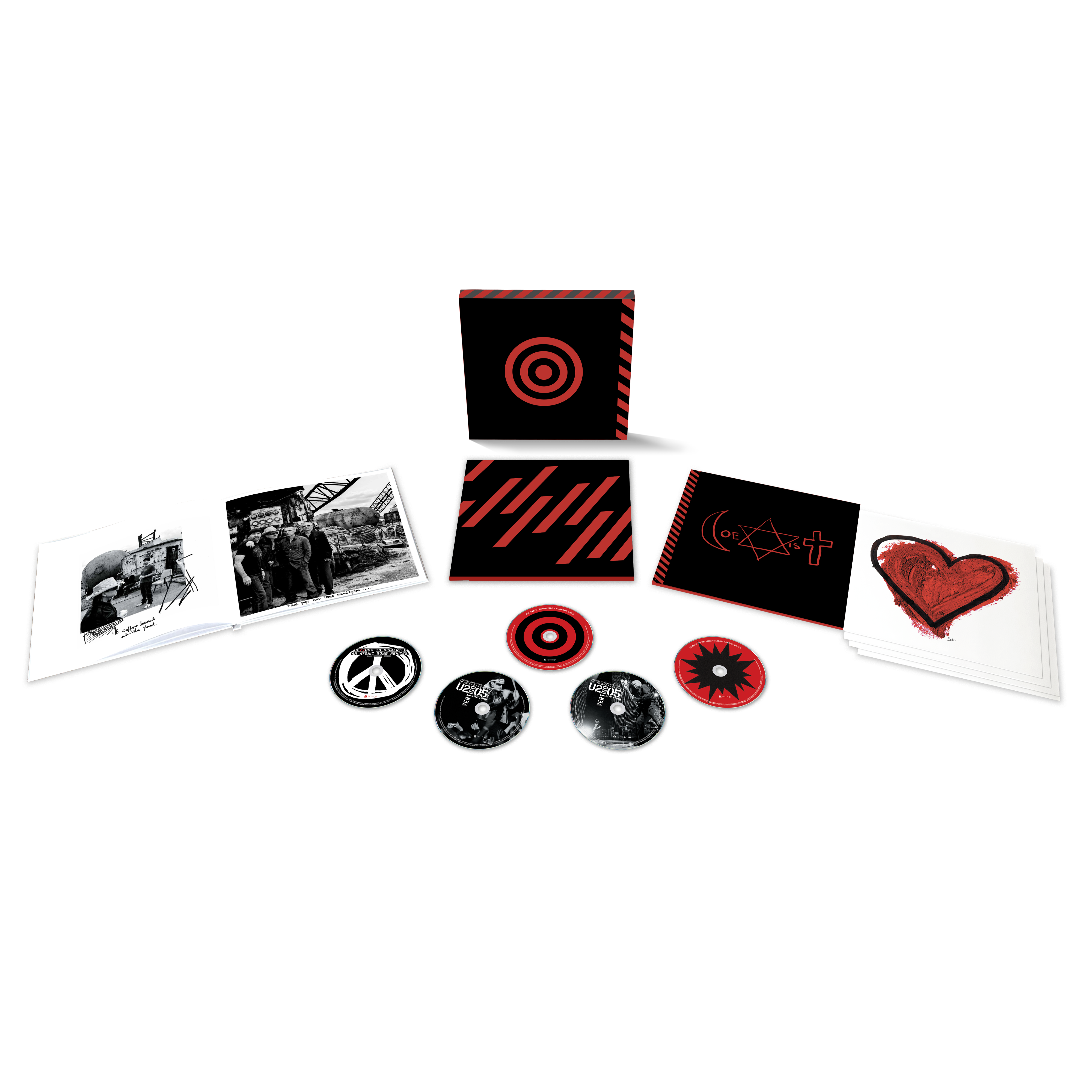 U2 How To Dismantle An Atomic Bomb (20th Anniversary) 5CD Super Deluxe Collectors Boxset 381457