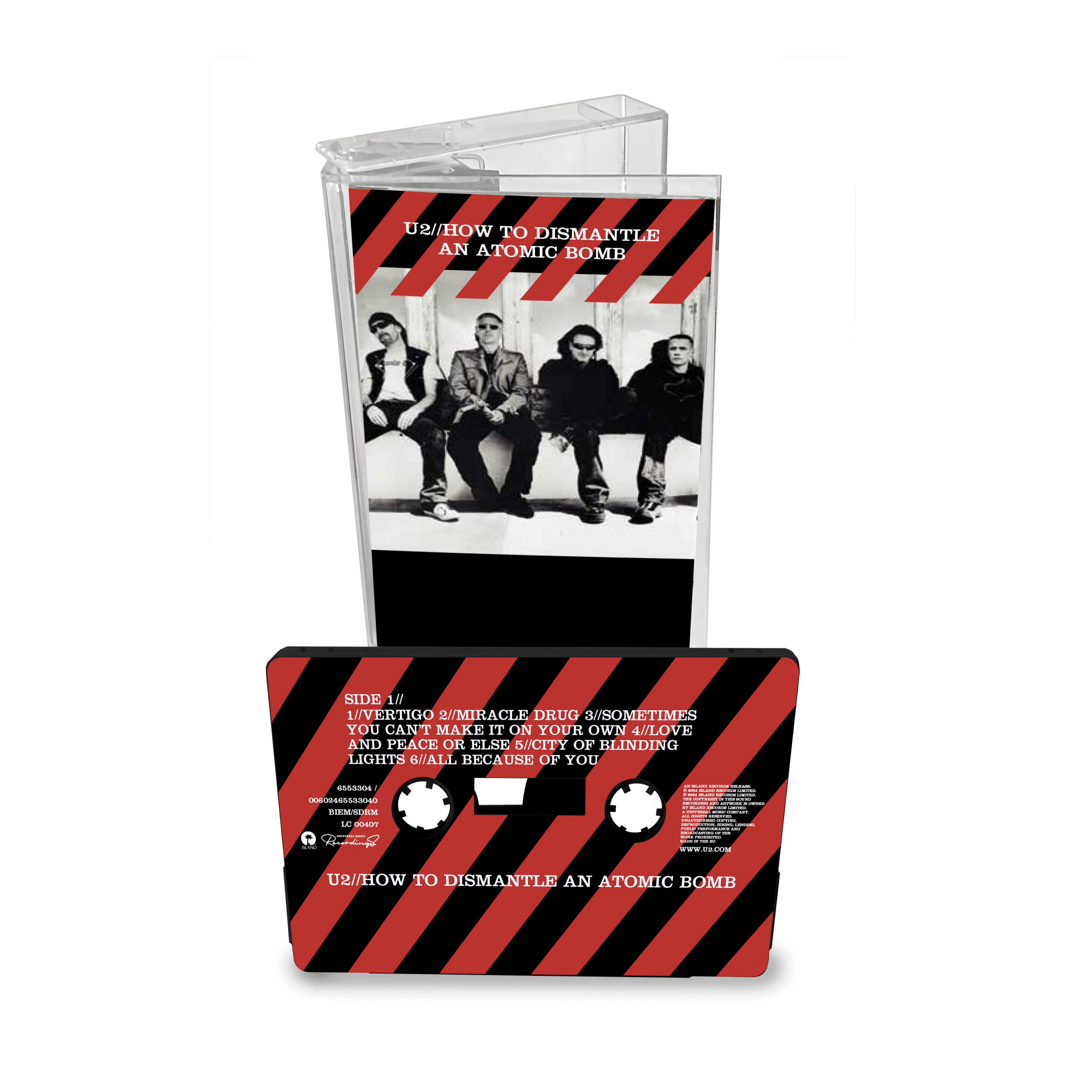 U2 How To Dismantle An Atomic Bomb (20th Anniversary) Cassette Store Exclusive 381451
