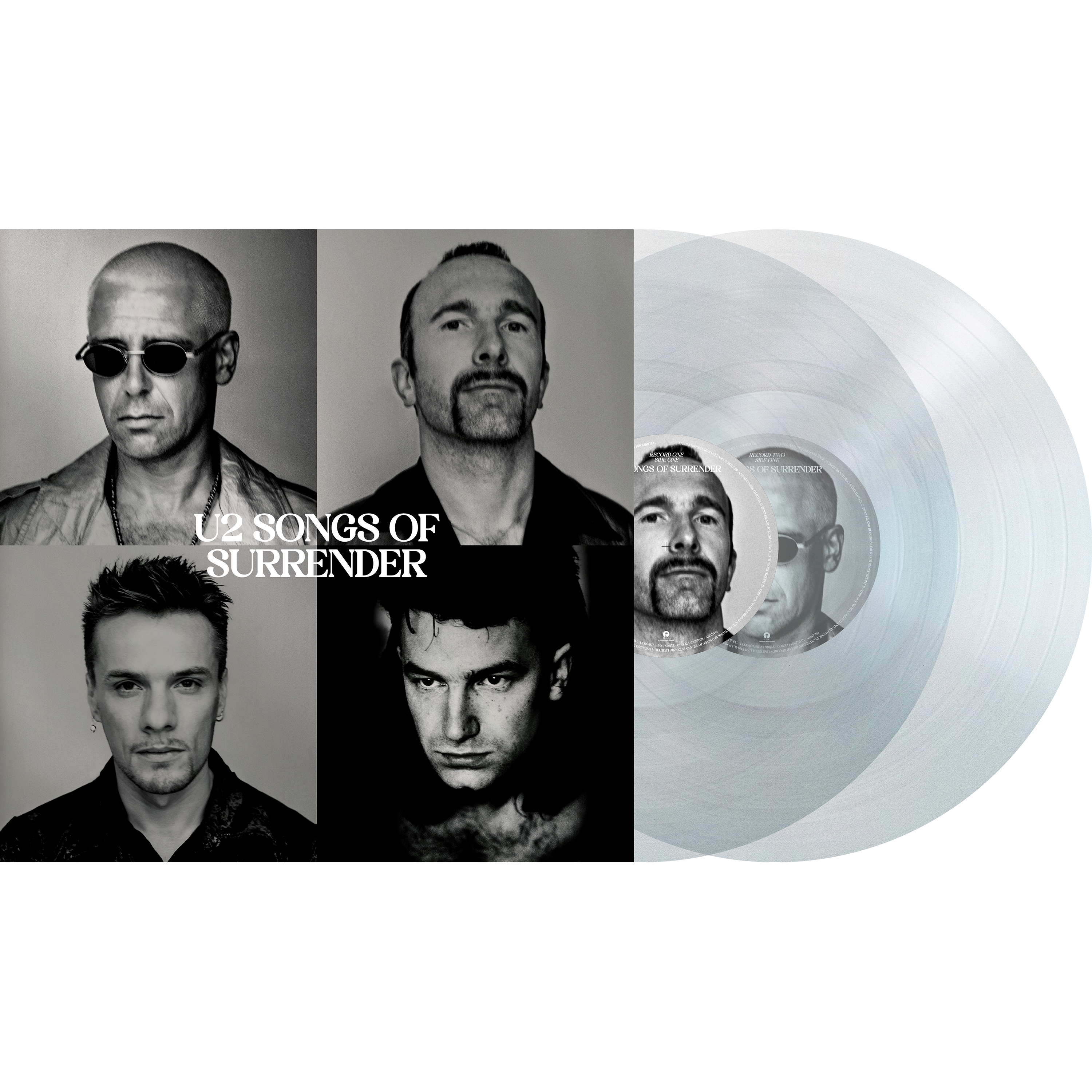 U2 Songs Of Surrender 2LP Exclusive Deluxe Crystal Clear Vinyl (Limited Edition) 267563