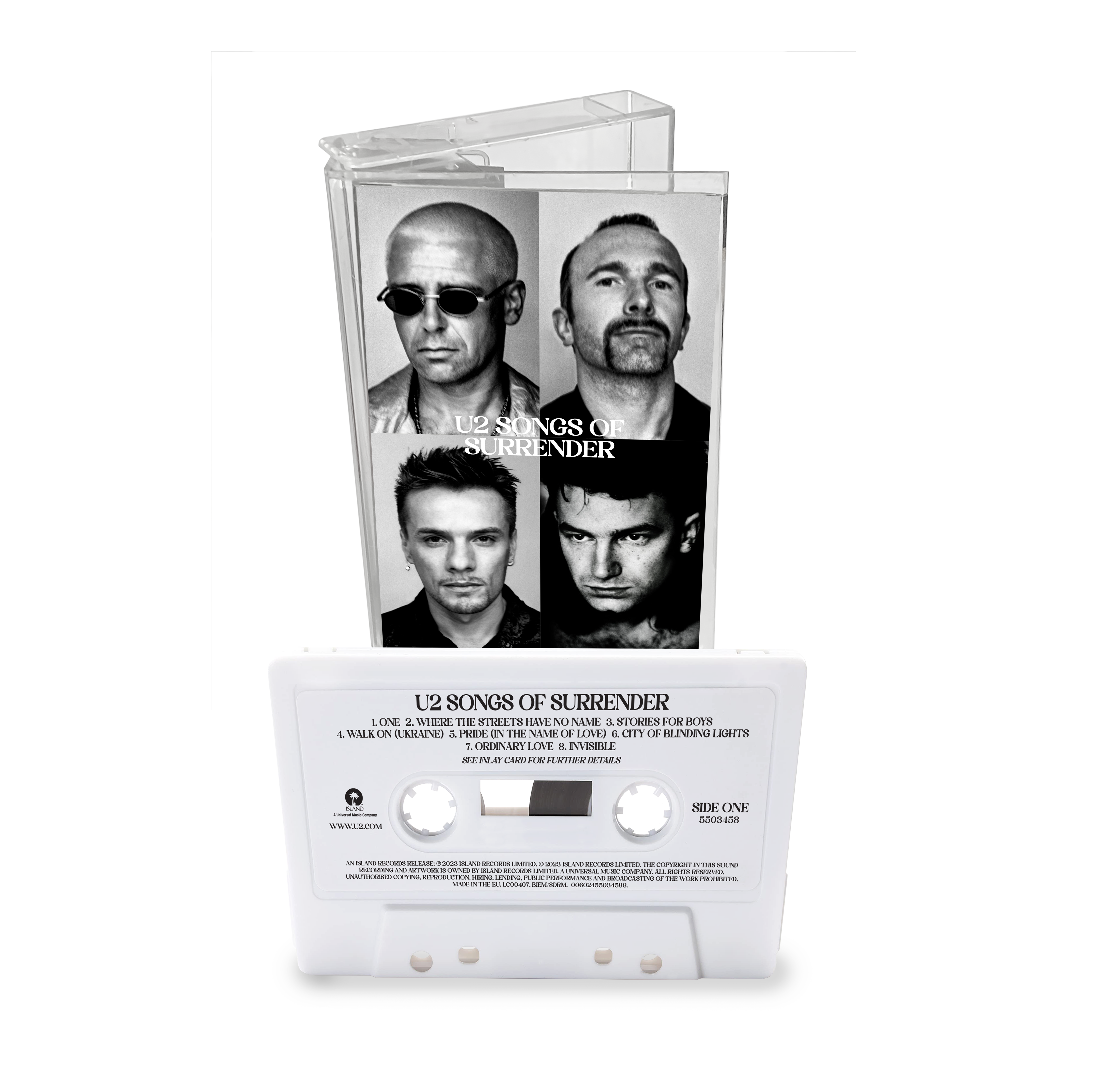 U2 Songs Of Surrender Exclusive White Cassette (Limited Edition) 267262
