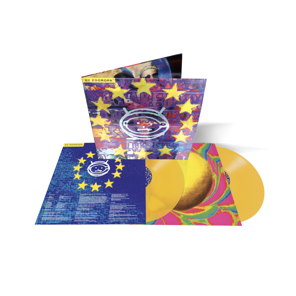 U2 Zooropa Limited Transparent Yellow Vinyl 2LP 308884