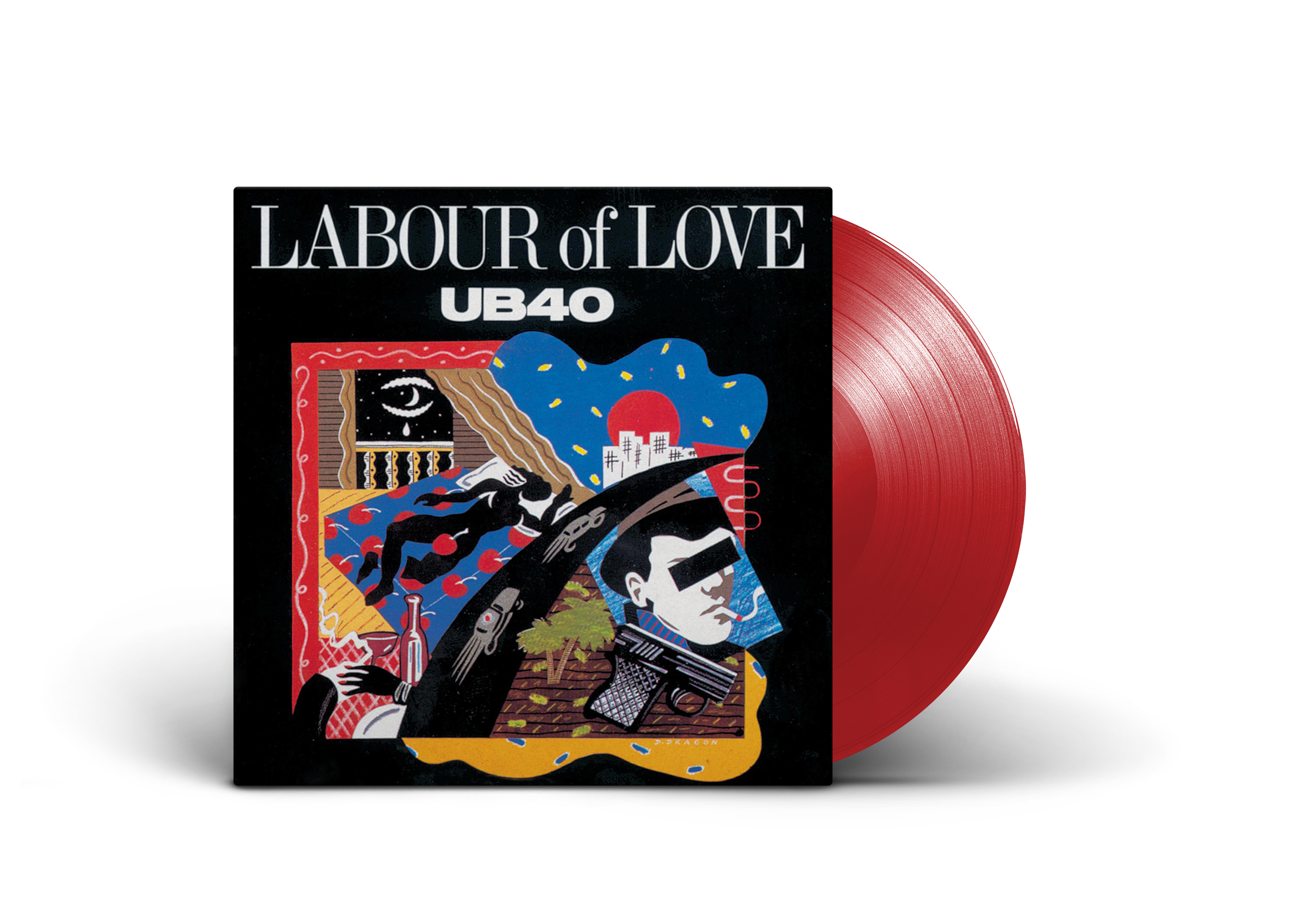 UB40 Labour Of Love 1LP Red Opaque 451846