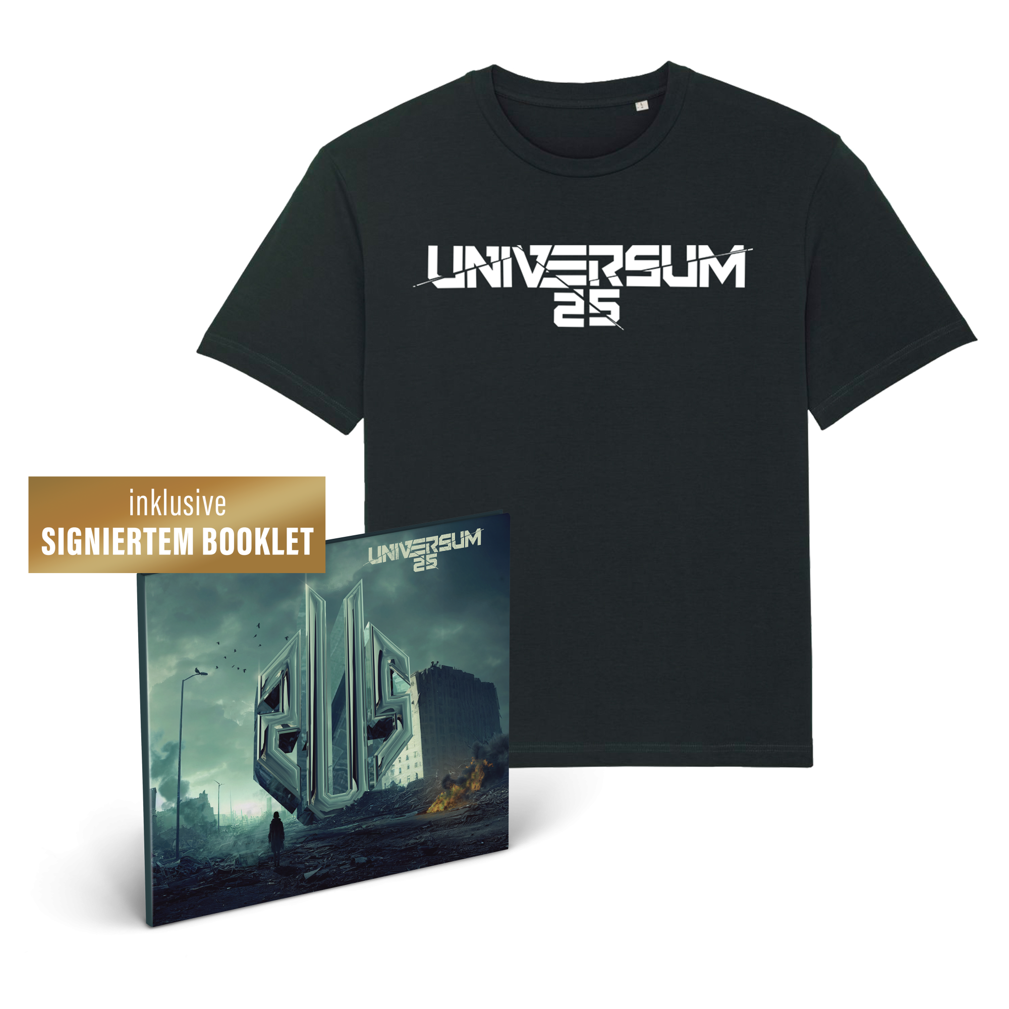 UNIVERSUM25 UNIVERSUM25 Ltd. CD + signiertes Booklet + T-Shirt 416530