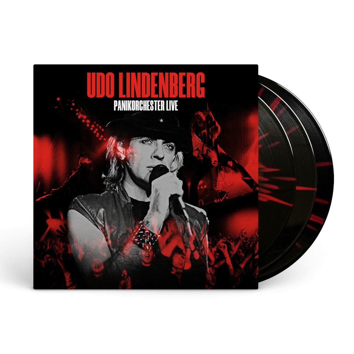 Udo Lindenberg & Das Panikorchester 50 Jahre Panikorchester Live (Jubiläumsedition) Nummerierte Limiterte Splattered Vinyl 3LP 309416