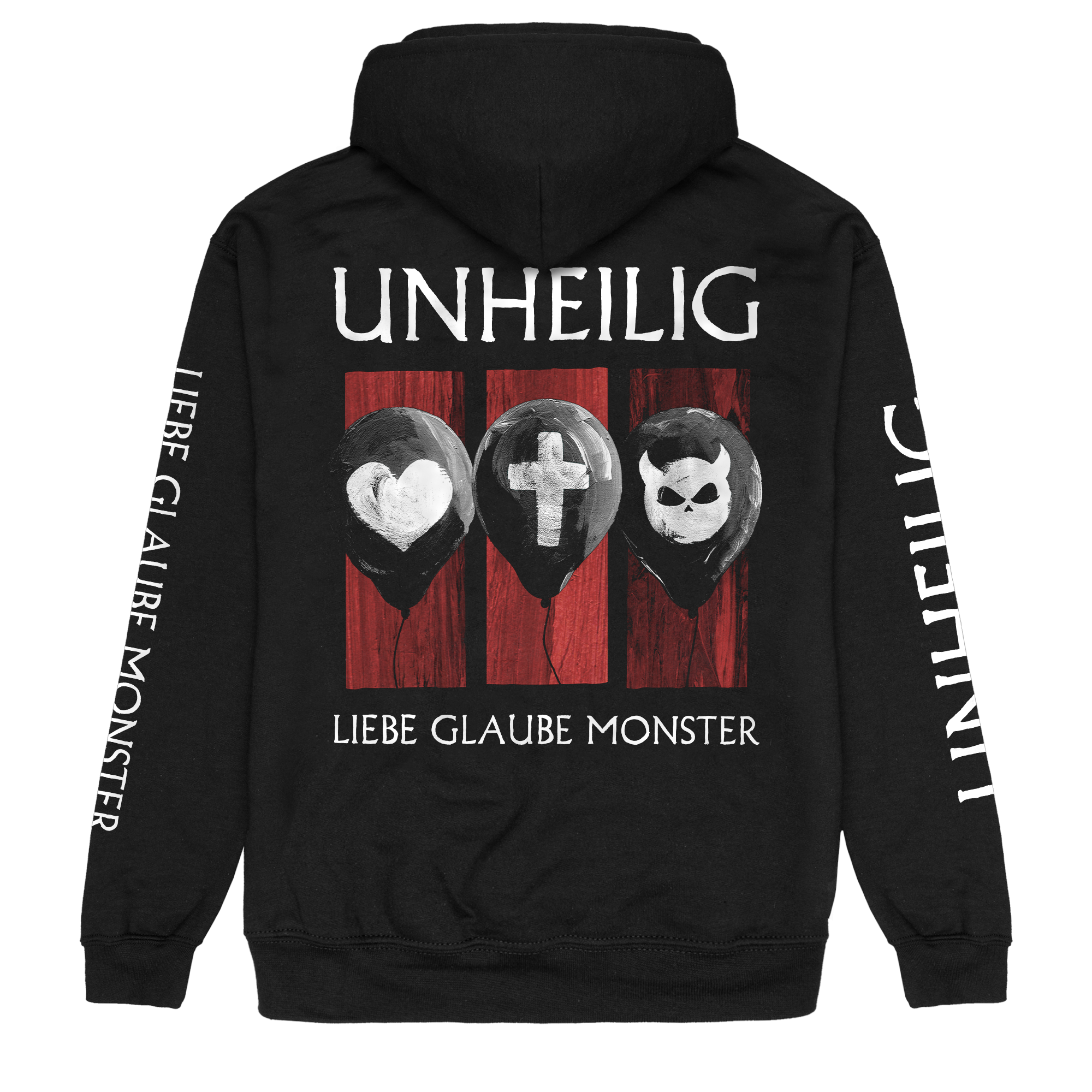 Unheilig LGM Ballon Stripes Kapuzenjacke 422560