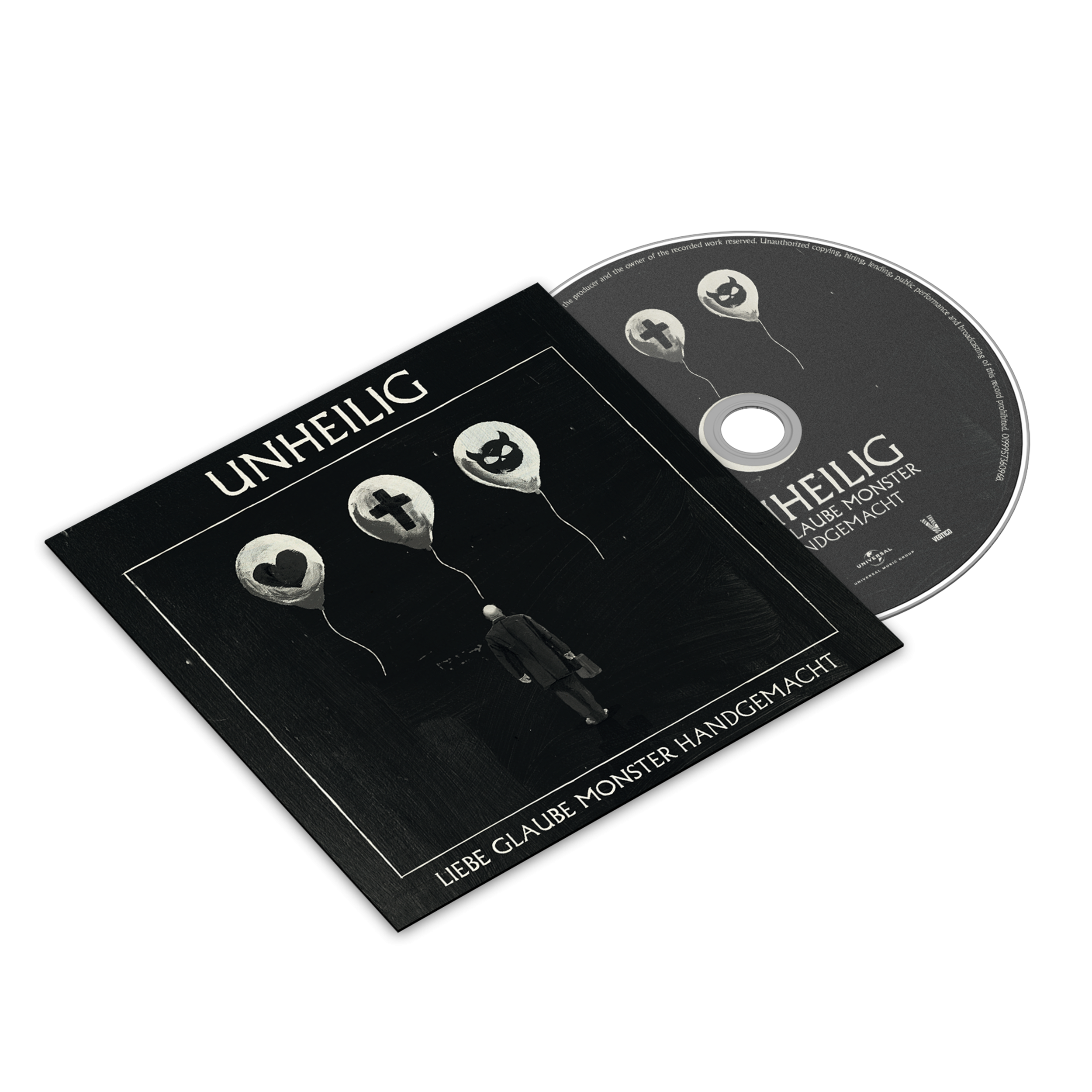 Unheilig Liebe. Glaube Monster Deluxe 2CD + Akustik CD + 1 Sitzplatzticket 437637
