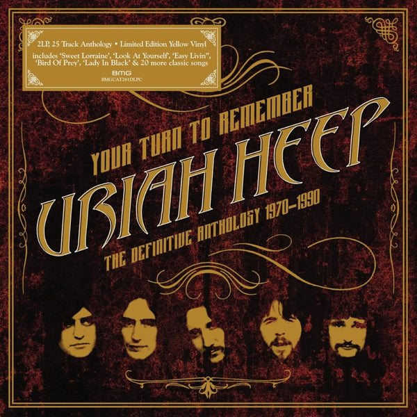 Uriah Heep - The Definitive Anthology 1970-1990 Coloured Vinyl (Vinyl)