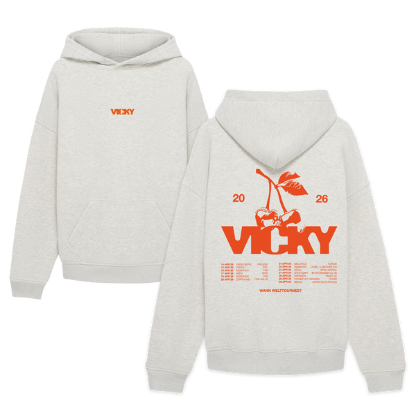 VICKY - Wann Welttournee? (Grauer Hoodie)