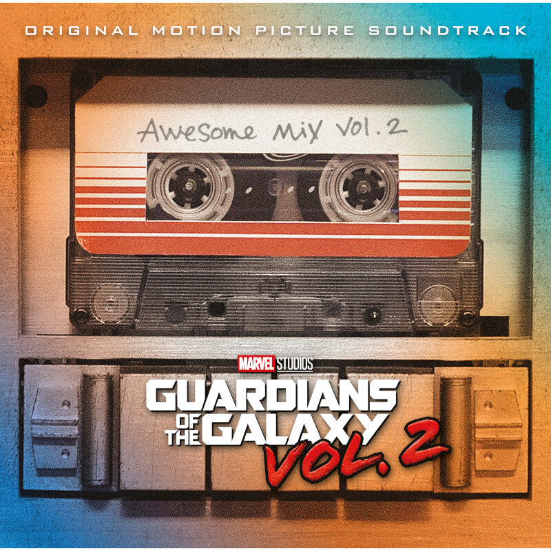 Various Artists Guardians of the Galaxy Vol. 2: Awesome Mix Vol. 2 Orange Galaxy Effect Vinyl LP 312202