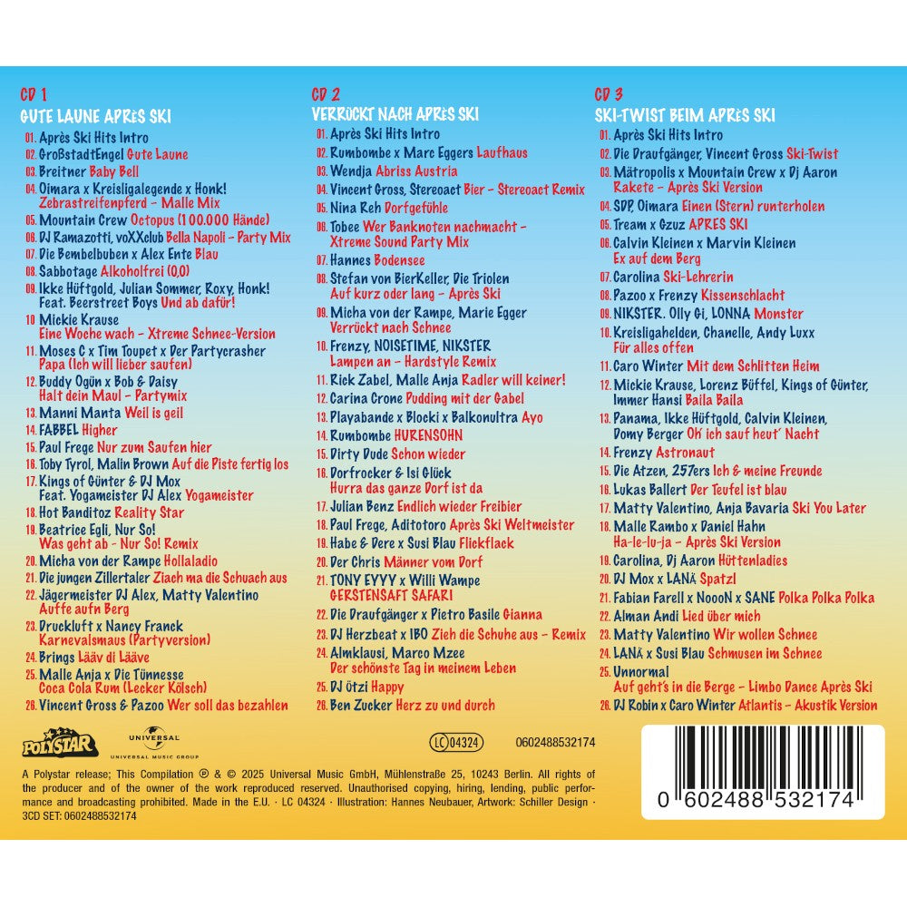 Various Artists Après Ski Hits 2026 3CD 430498