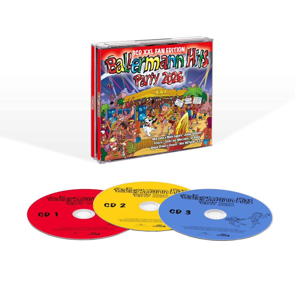 BRAVO The Hits 2025 Bravado Various Artists Ballermann Hits Party 2026 XXL Fan Edition 3CD S518873 O7740235 A594464 