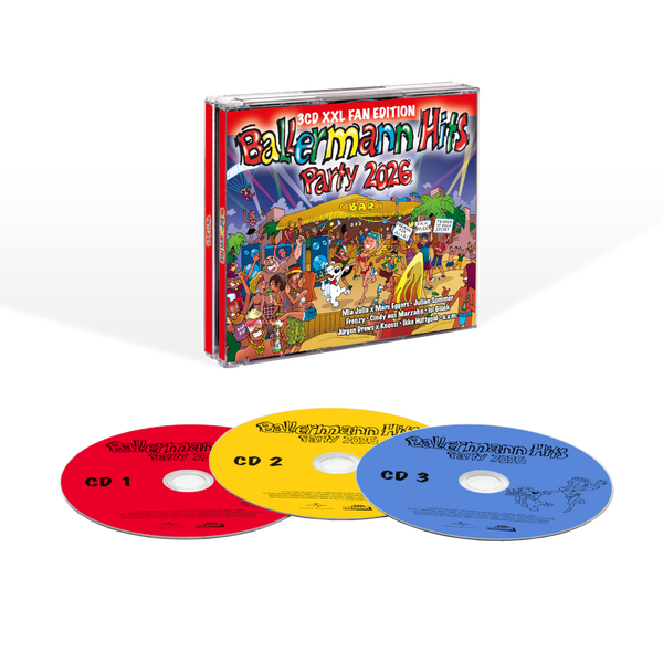 Various Artists - Ballermann Hits Party 2026 (XXL Fan Edition) (3CD)