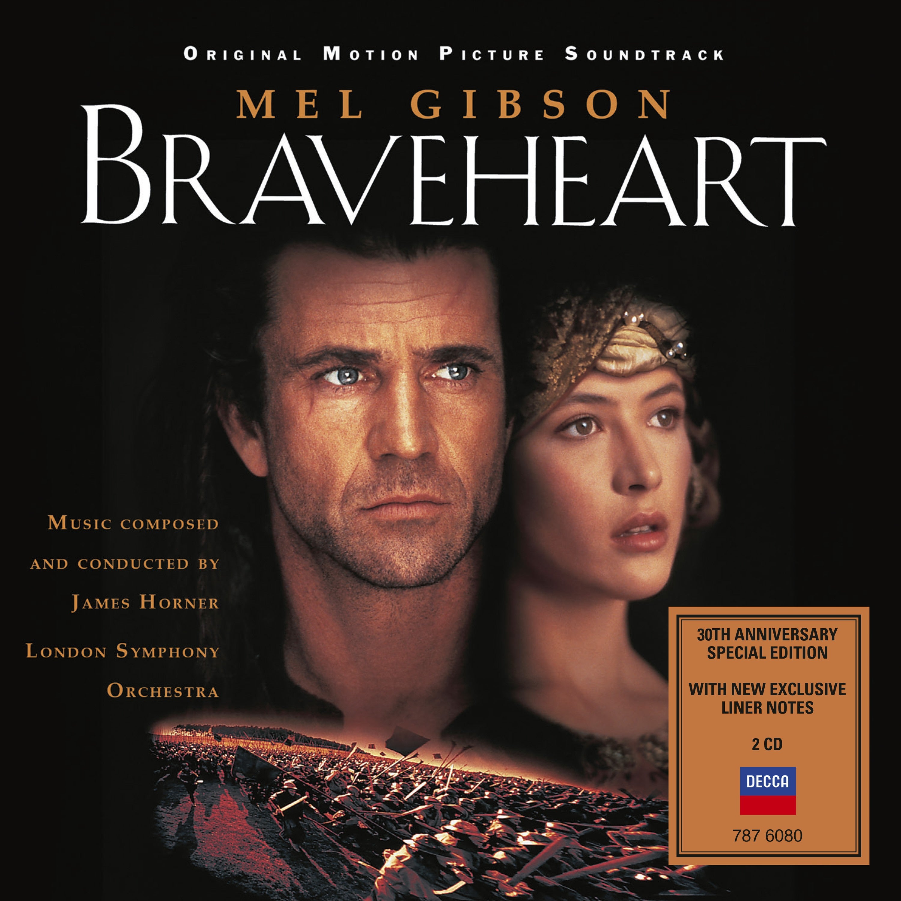 Various Artists Braveheart (30th Anniversary Edition) 2CD 425020