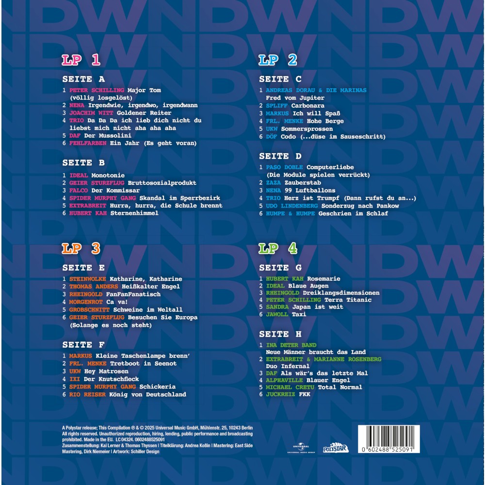 Fetenhits - NDW Neue Deutsche Welle - Bravado