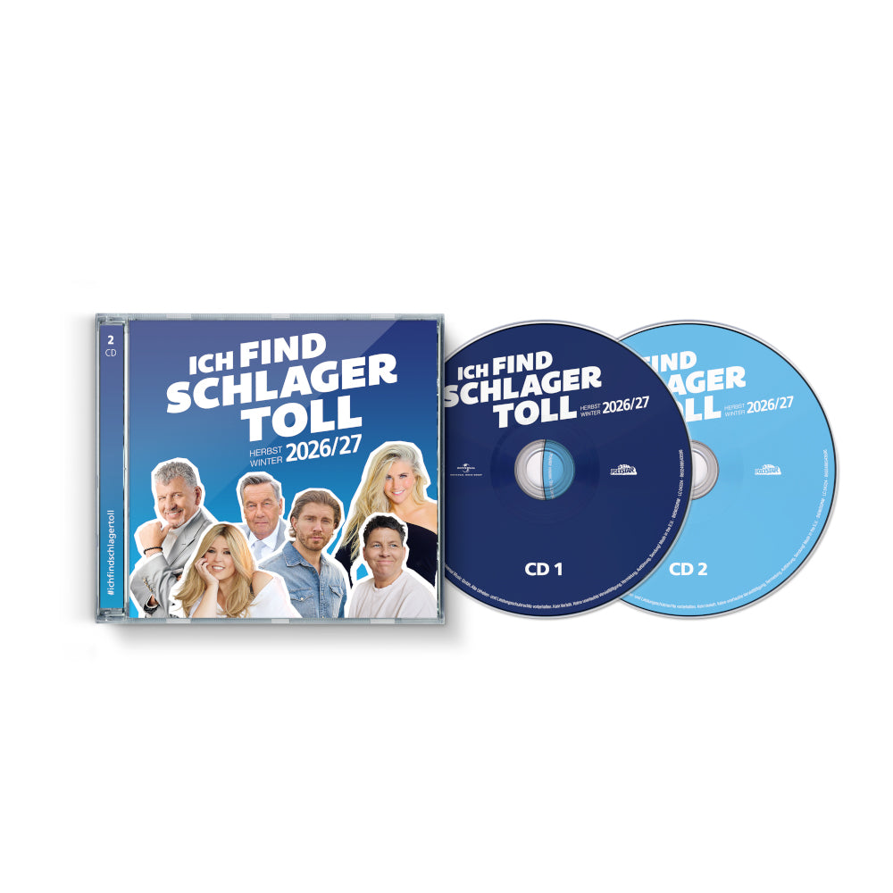 Various Artists Ich Find Schlager Toll – Herbst/Winter 2026/27 2CD 457425