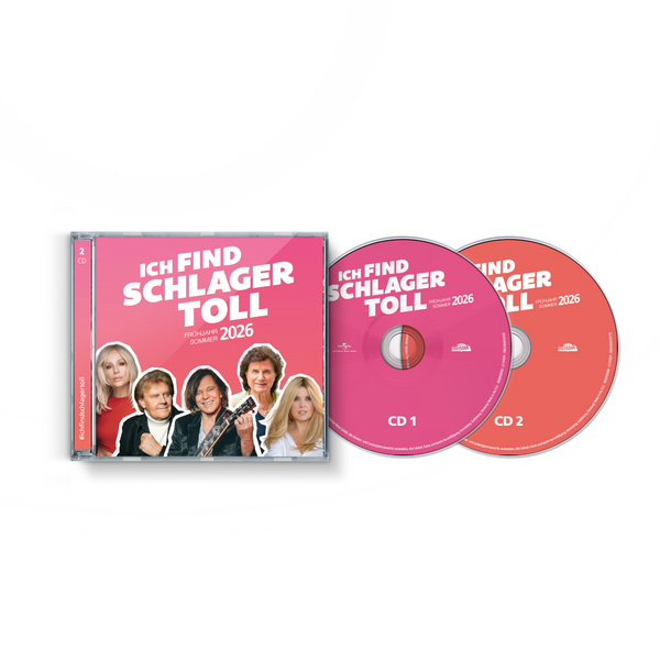 Various Artists - Ich find Schlager toll - Frühjahr/Sommer 2026 (2CD)