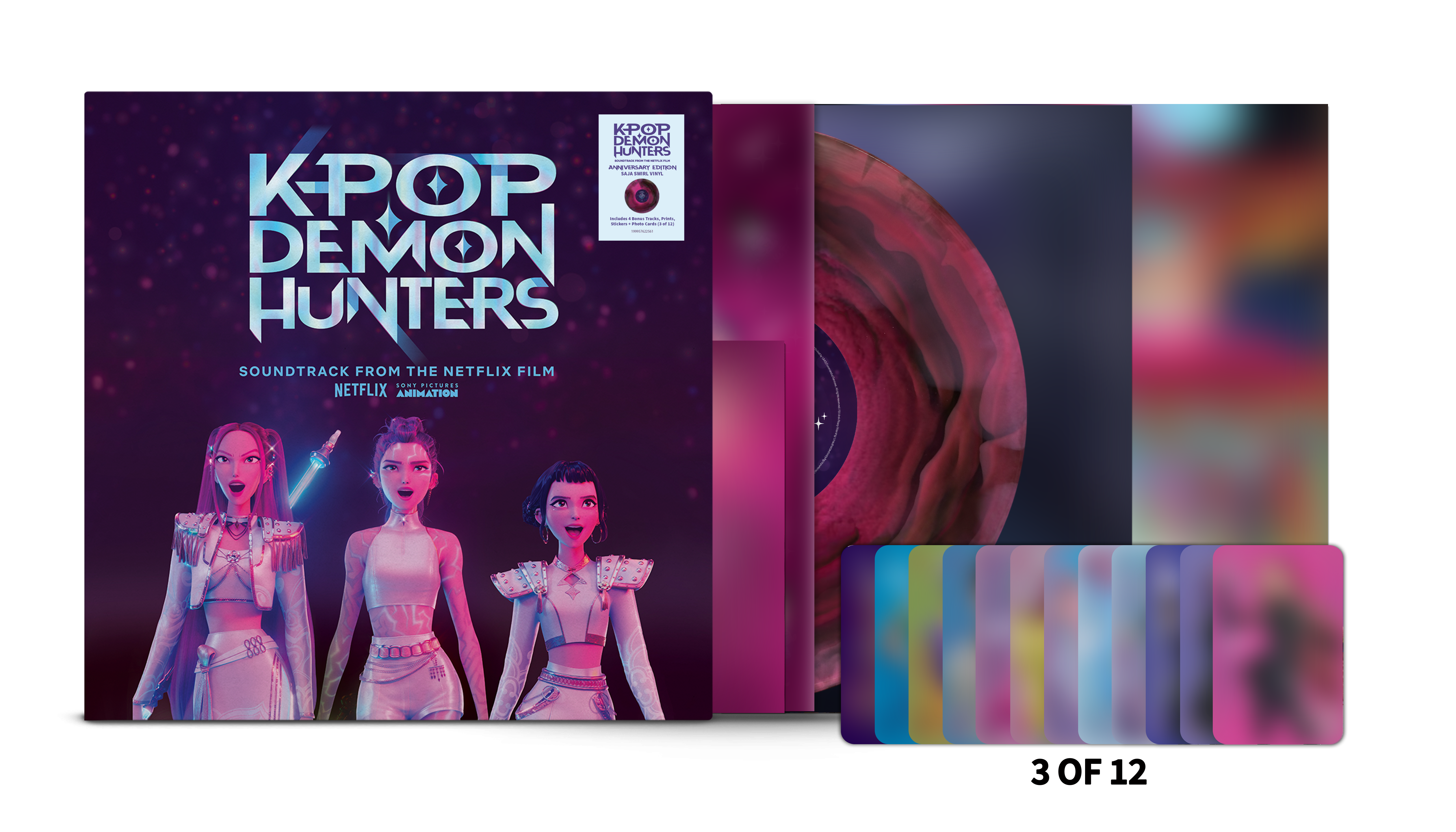Various Artists & KPop Demon Hunters KPop Demon Hunters 1st Anniversary Honmoon Haze LP 447746