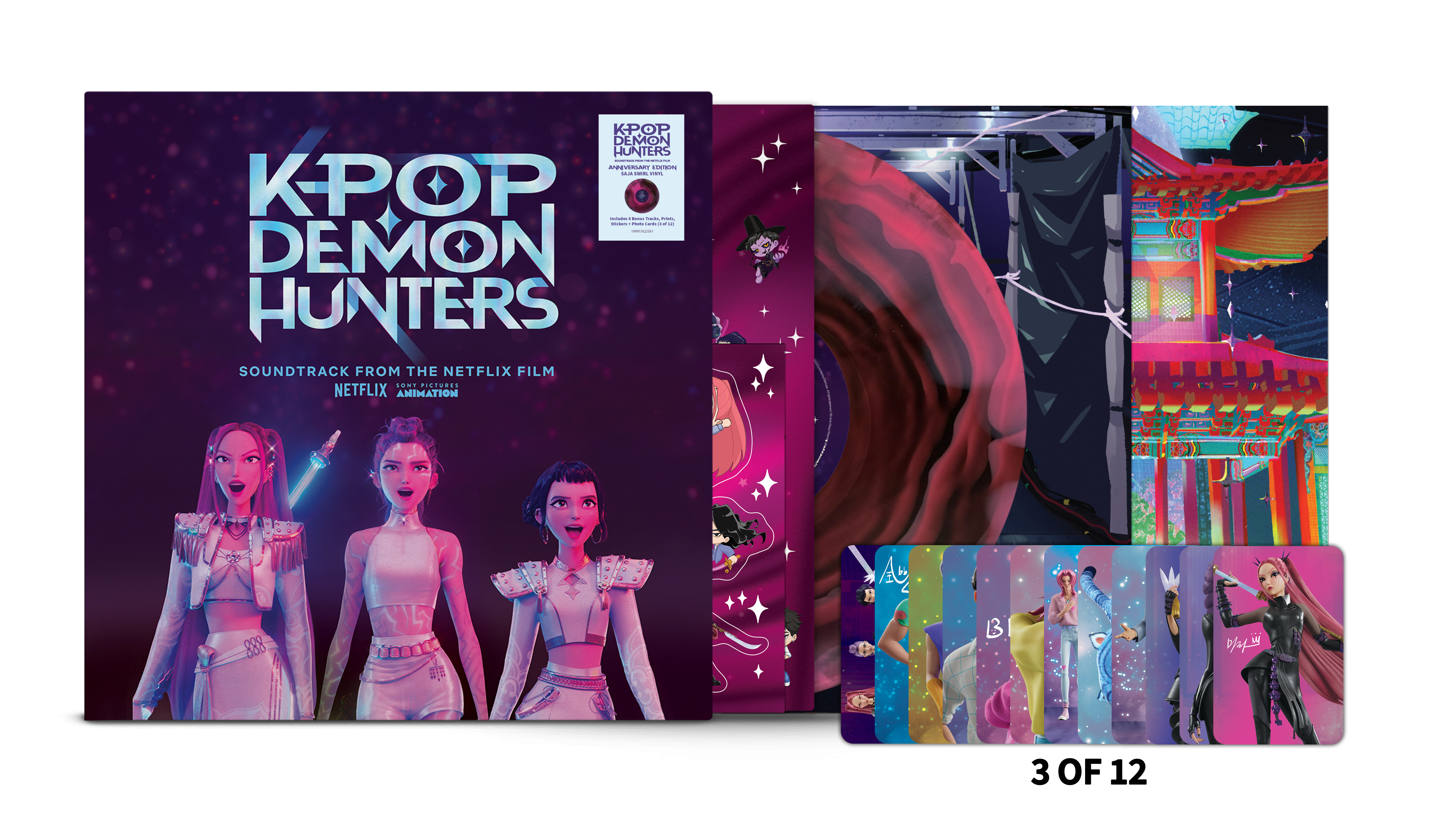 Various Artists & KPop Demon Hunters KPop Demon Hunters 1st Anniversary Honmoon Haze LP 447748