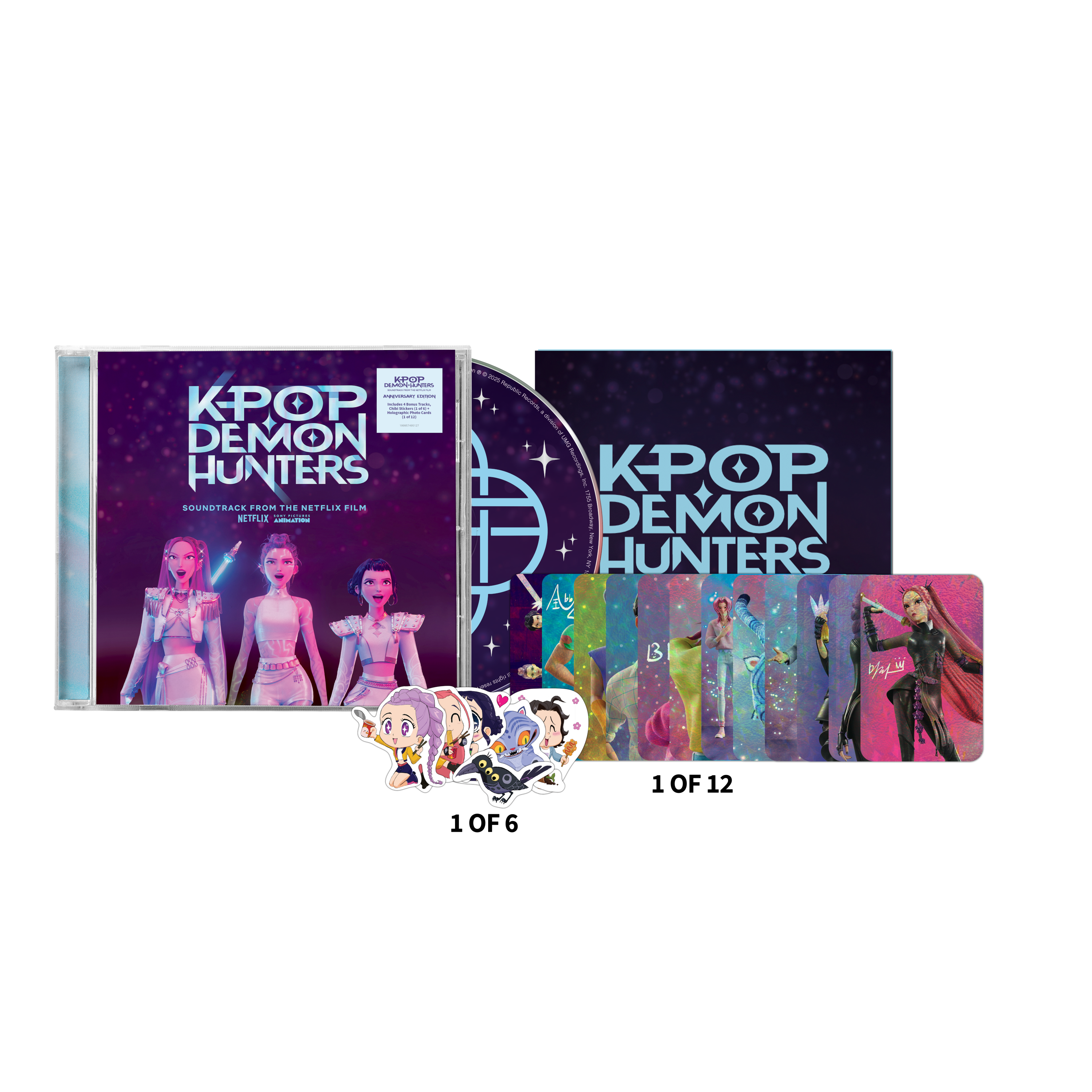 Various Artists & KPop Demon Hunters KPop Demon Hunters (Soundtrack from the Netflix Film) Anniversary CD 447970