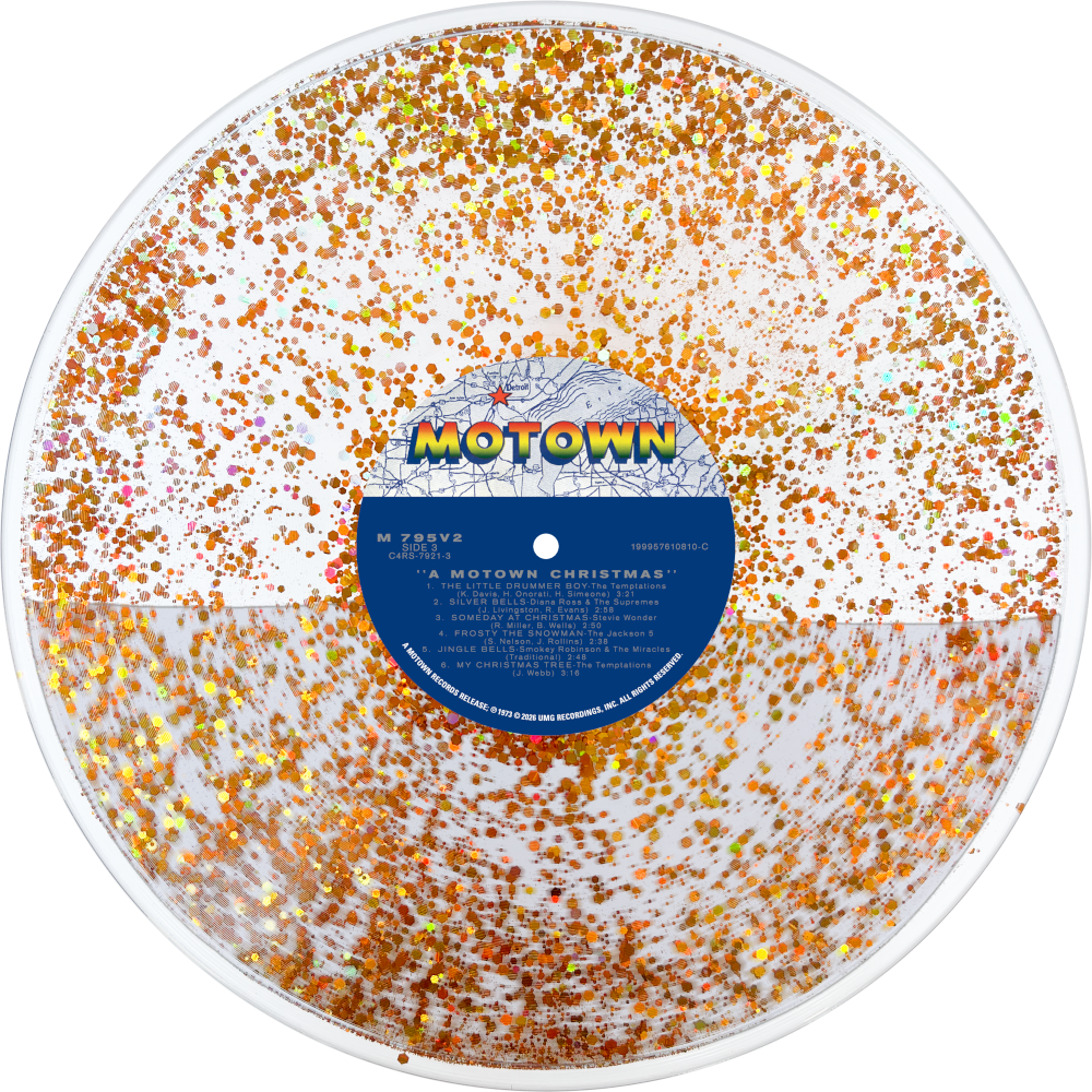 Various Artists Motown Christmas (Holiday Sparkling Series) Liquid Glitter Filled 462601